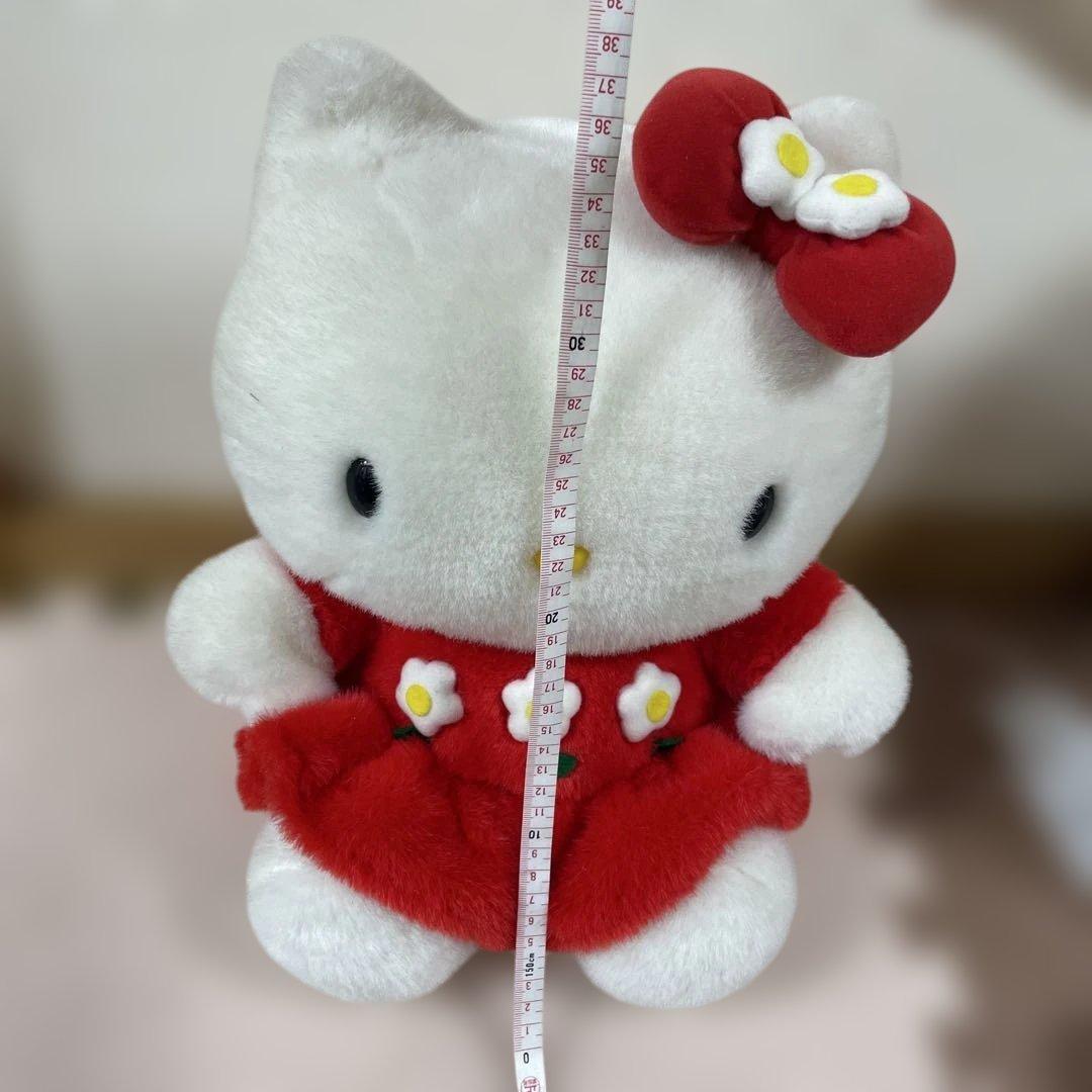 【レア・タグ付き】2000年頃購入 キティちゃん ぬいぐるみ　平成　レトロ