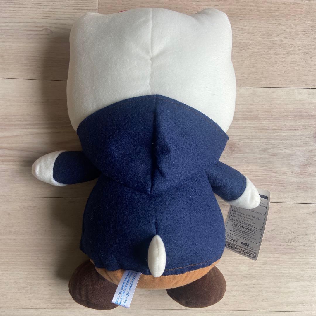 サンリオ　ハローキティ BIGぬいぐるみ　ダッフルコート　マスコット　平成レトロ