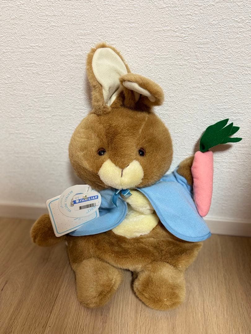 ファミリア ピーター ラビット ぬいぐるみ リュック 新品 タグ付