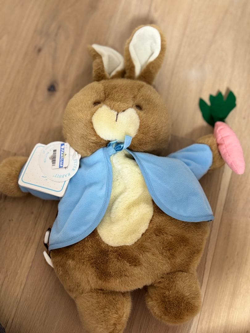 ファミリア ピーター ラビット ぬいぐるみ リュック 新品 タグ付