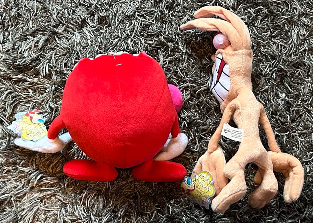 04年製レン&スティンピー ぬいぐるみセット②