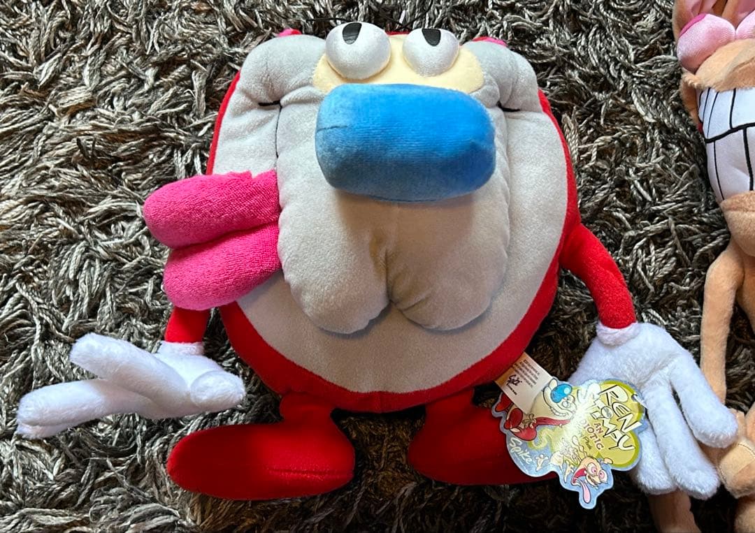 04年製レン&スティンピー ぬいぐるみセット②