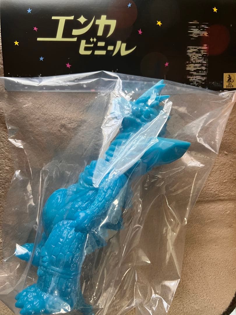 enka vinyl スペースゴジラ ブルー蓄光素体 WF2025W