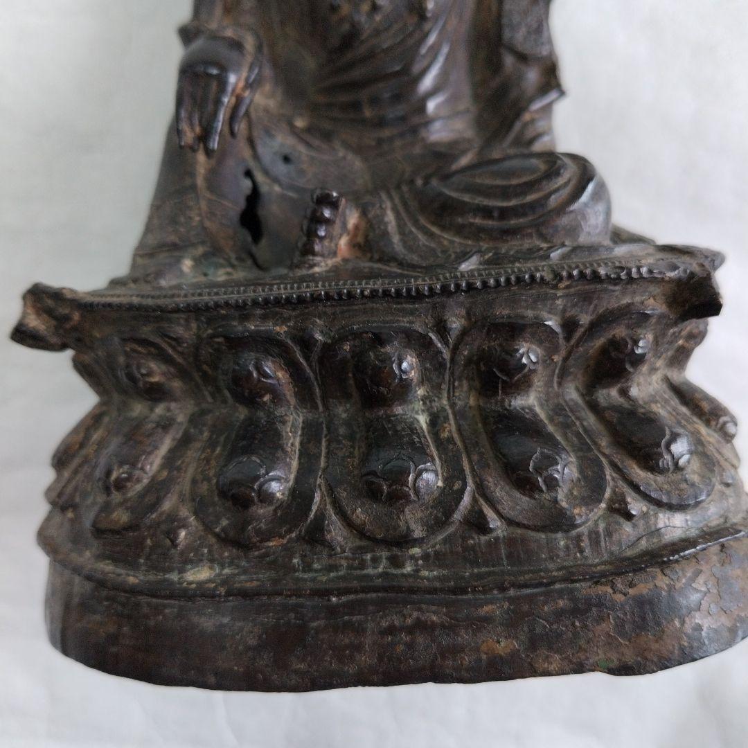 〔中国の鍍金仏〕