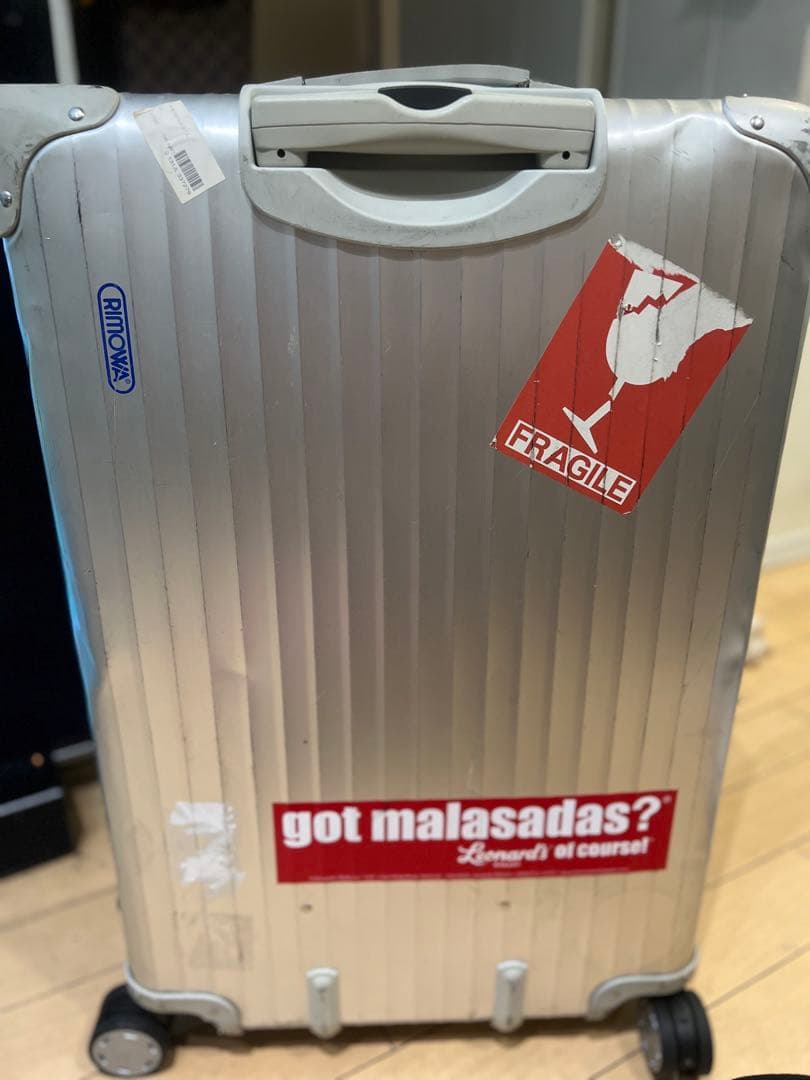 リモワ RIMOWAトパーズ　青ロゴ　スーツケース　キャリーバッグ　ビンテージ