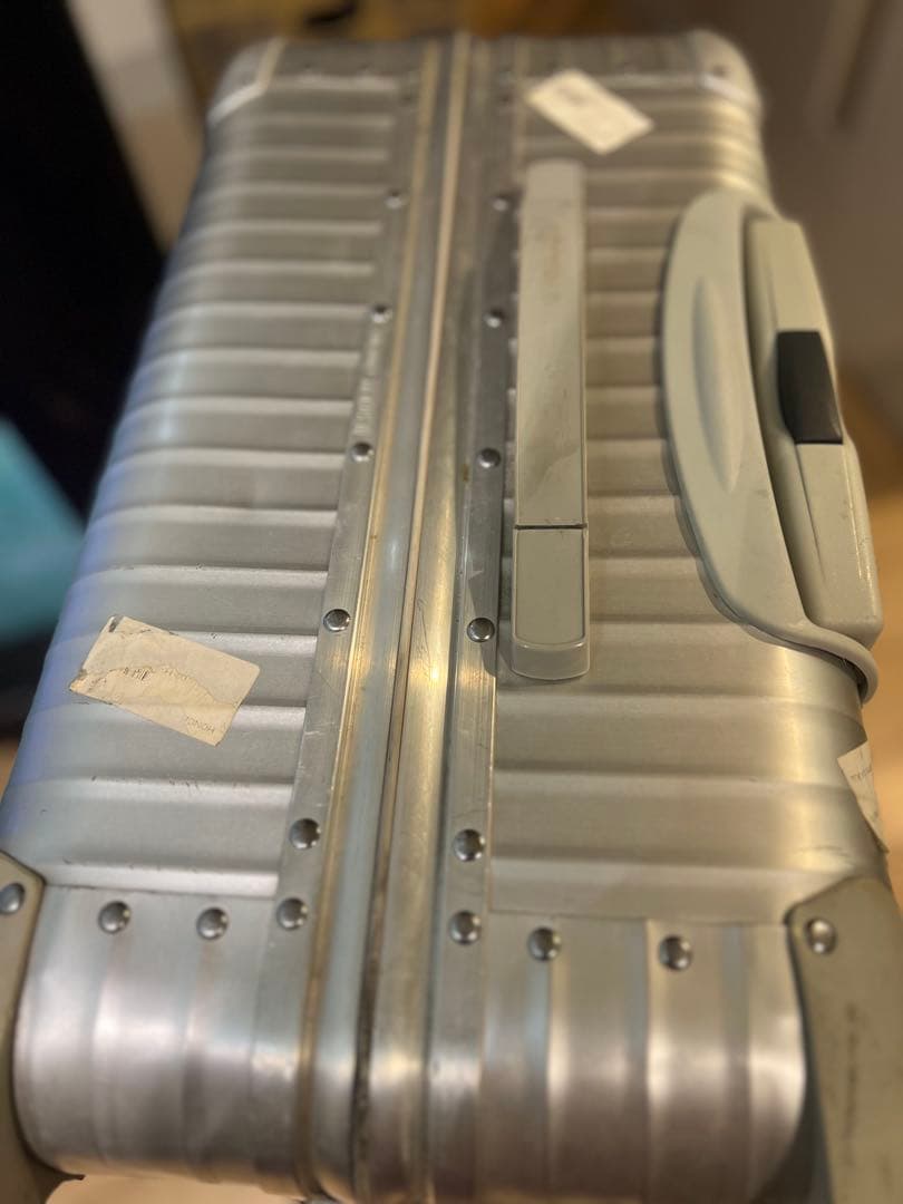 リモワ RIMOWAトパーズ　青ロゴ　スーツケース　キャリーバッグ　ビンテージ