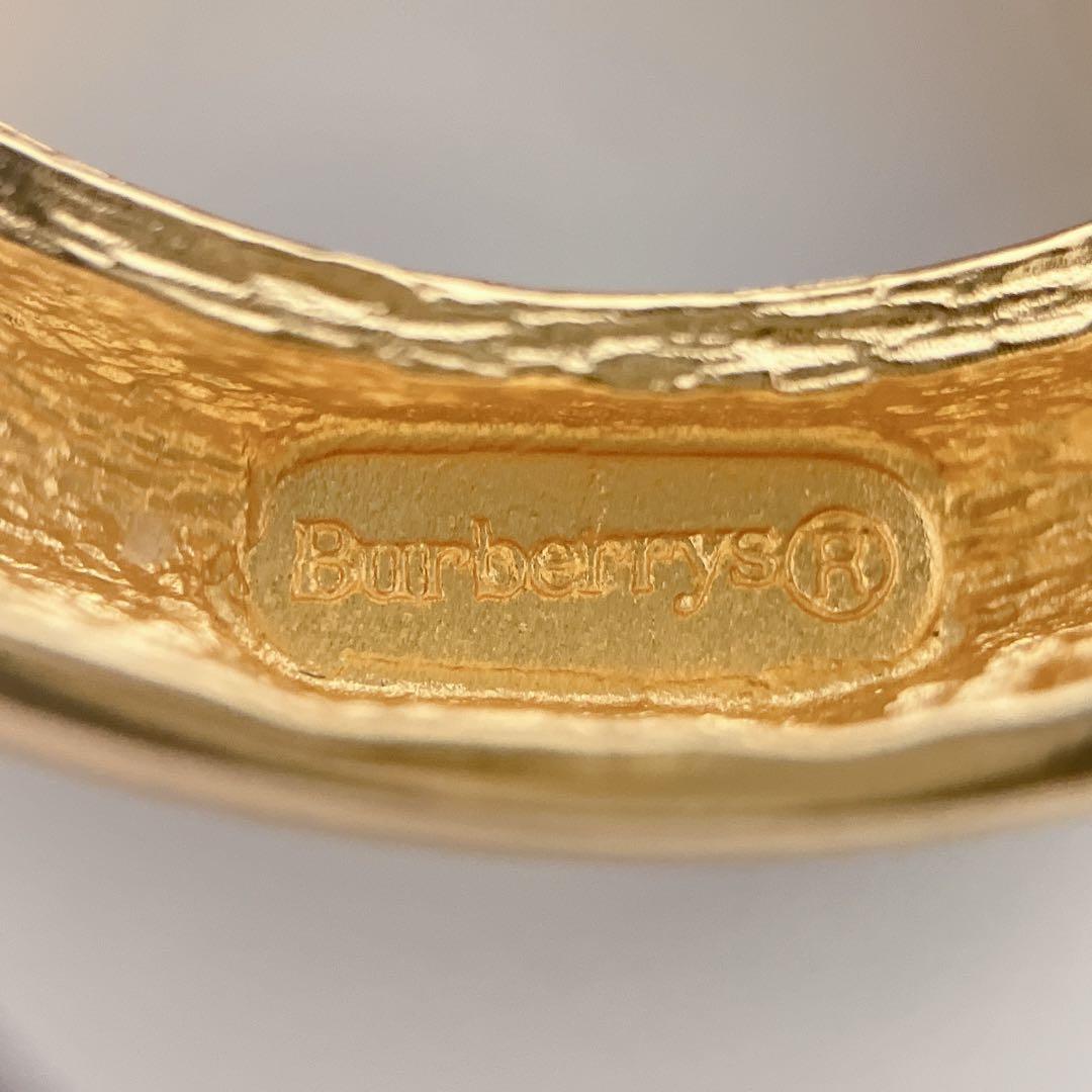 バーバリー ブローチ ホース 馬 騎士 ゴールド ヴィンテージ