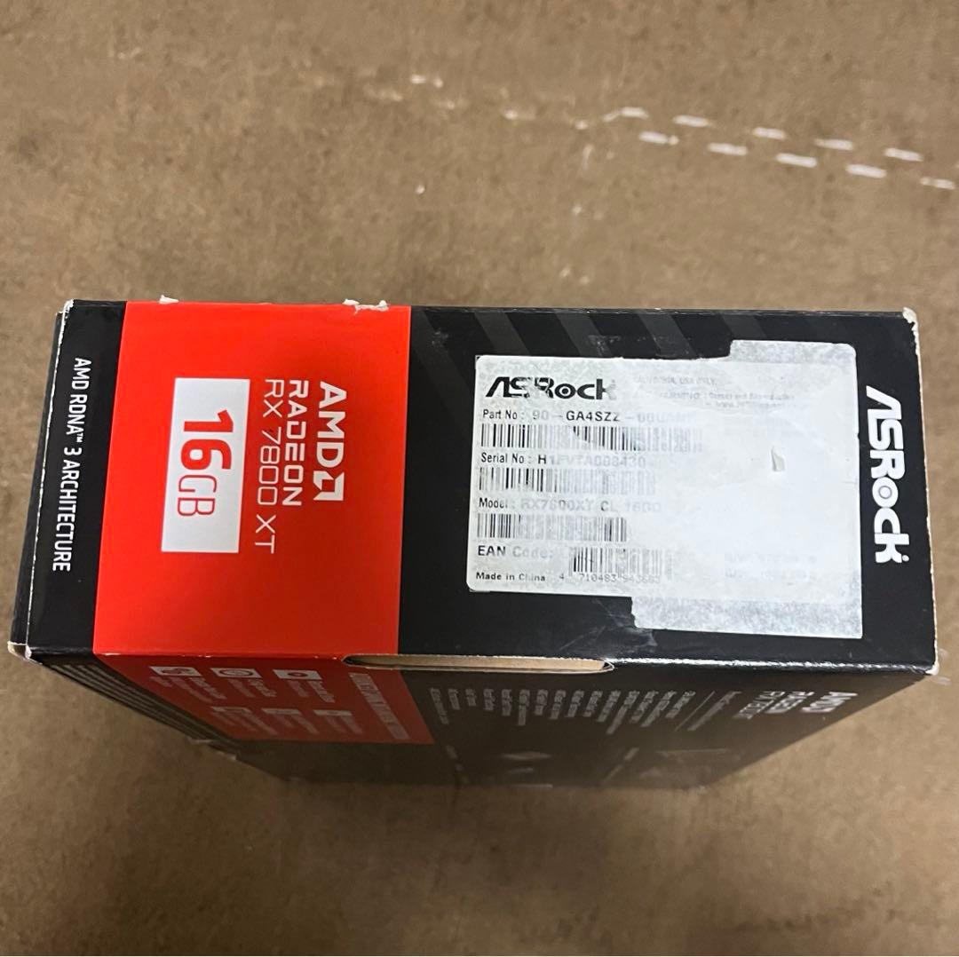 グラフィックボード・グラボ・ビデオカード Asrock Chalengger RX 7800 XT