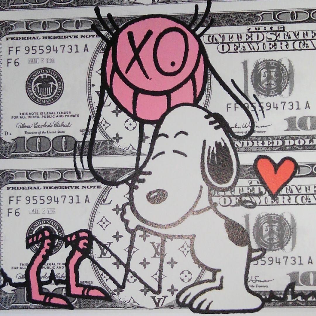 DEATH NYC　スヌーピー　アートポスター　極美品／未使用　エディション