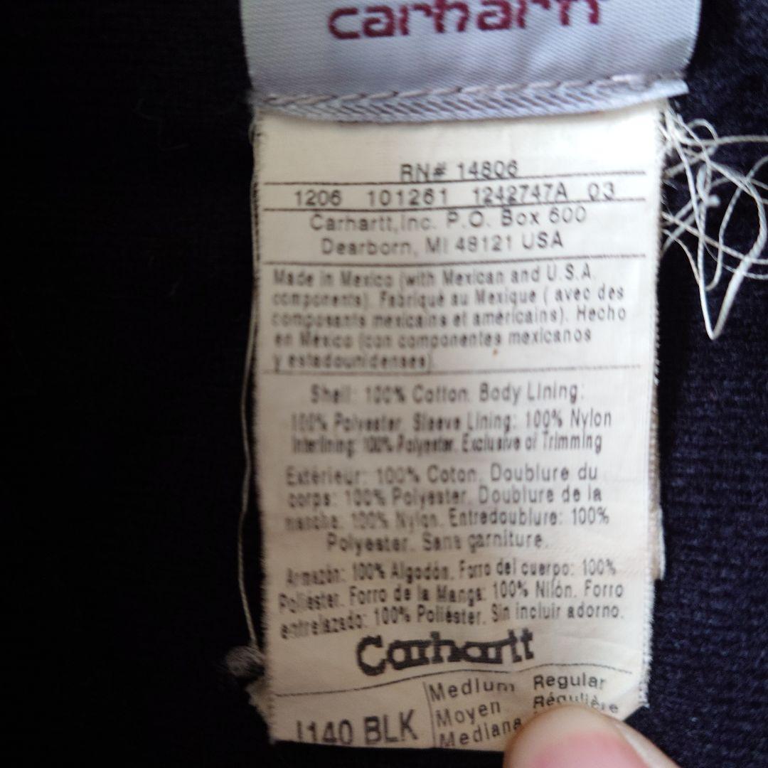 carhartt カーハート アクティブジャケット ブラック M フェード