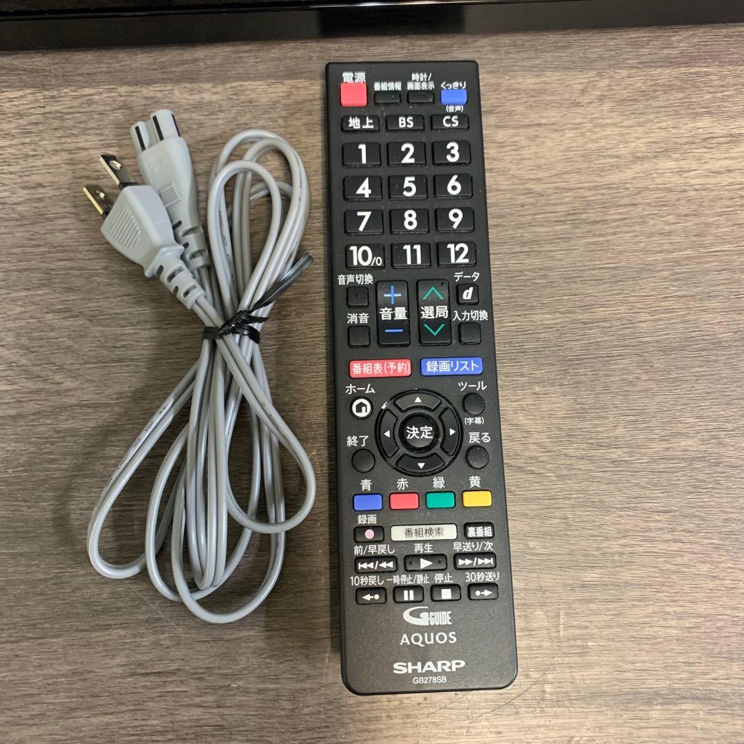 m110501m SHARP AQUOS ブルーレイ 2B-C10BW1