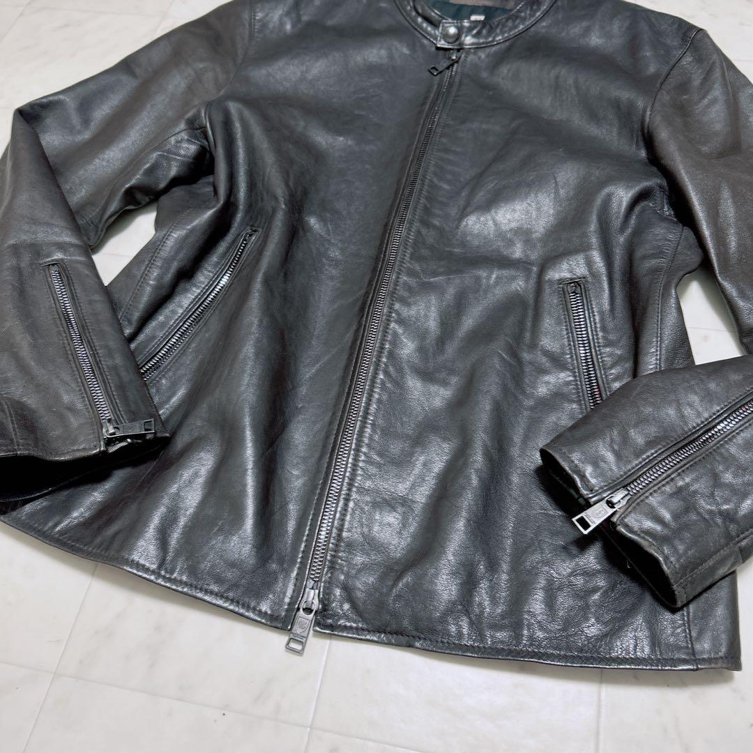 BLACKLABELCRESTBRIDGE シングルライダース　　ノバチェックM