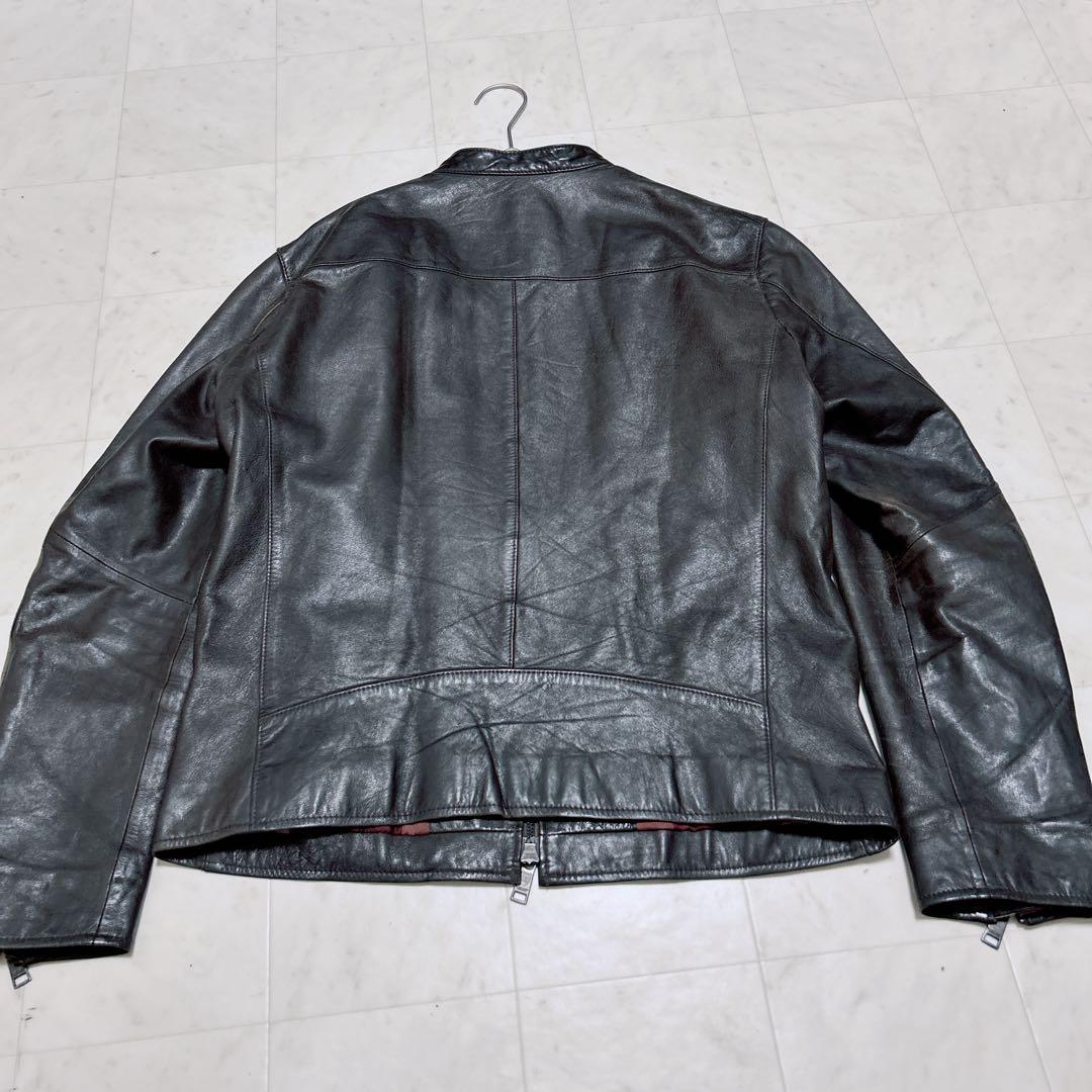 BLACKLABELCRESTBRIDGE シングルライダース　　ノバチェックM