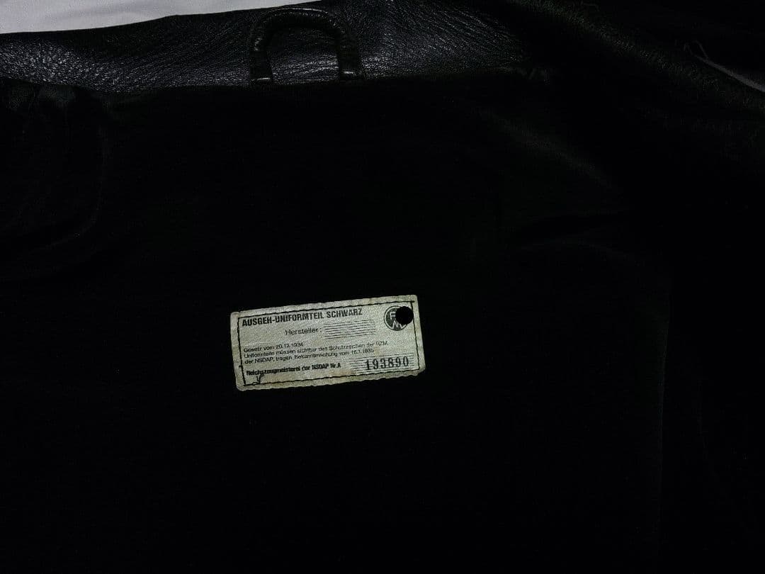 黒革ジャケット①