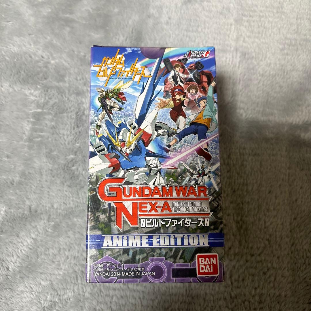 ガンダムウォー　ネグザ　ビルドファイターズ　未開封box