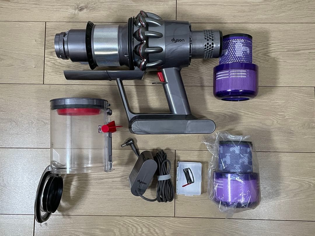 ダイソン⑮SV14V11fluffy 純正スタンド　新品パイプ　２ヘッドから選択