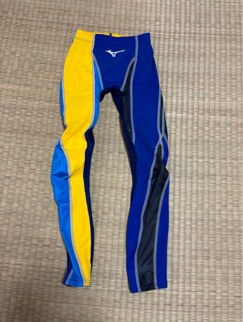 に*ん様 レア Mizuno ミズノ アクセルスーツ ロングスパッツ 水着 XS