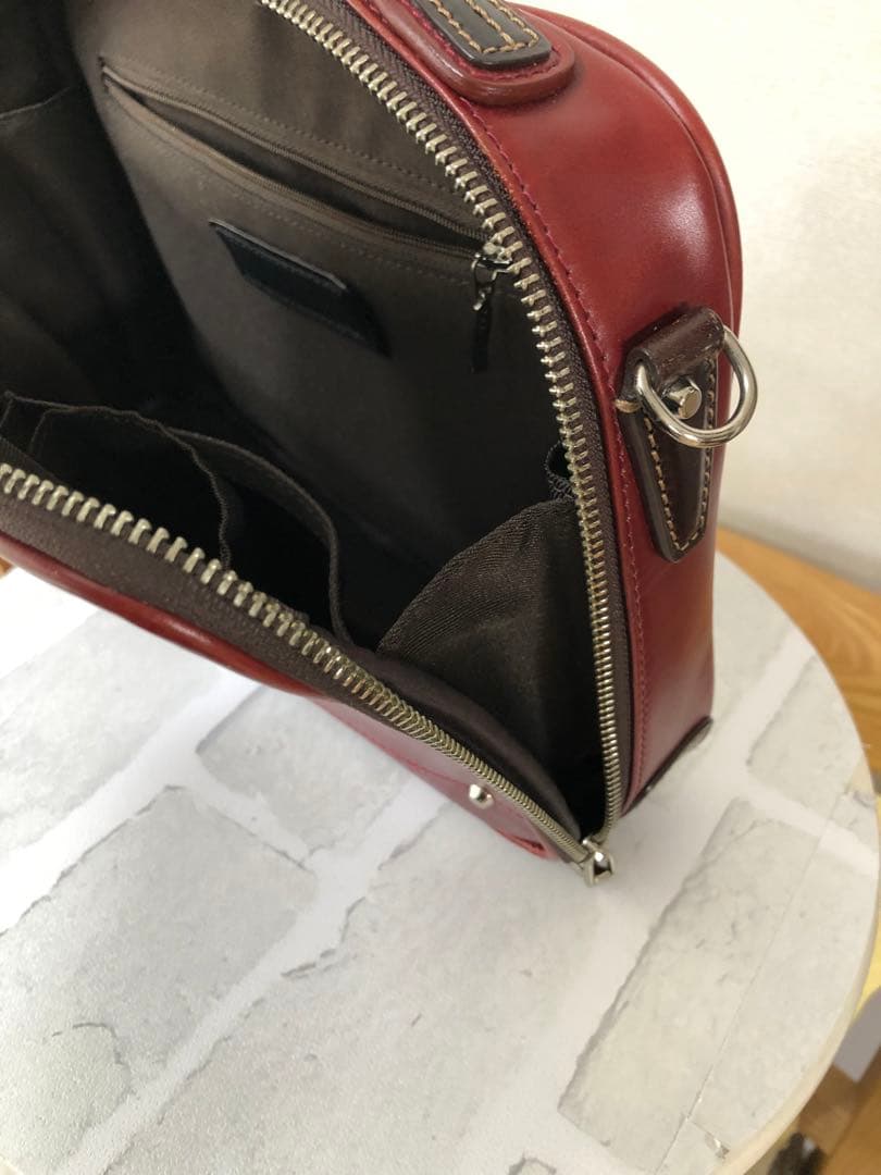 美品Kiefer neu Ciao ミニBoxブリーフ B5サイズ レザー