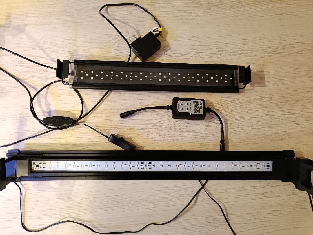 LED水槽ライト 60cm、30cm タイマー付き
