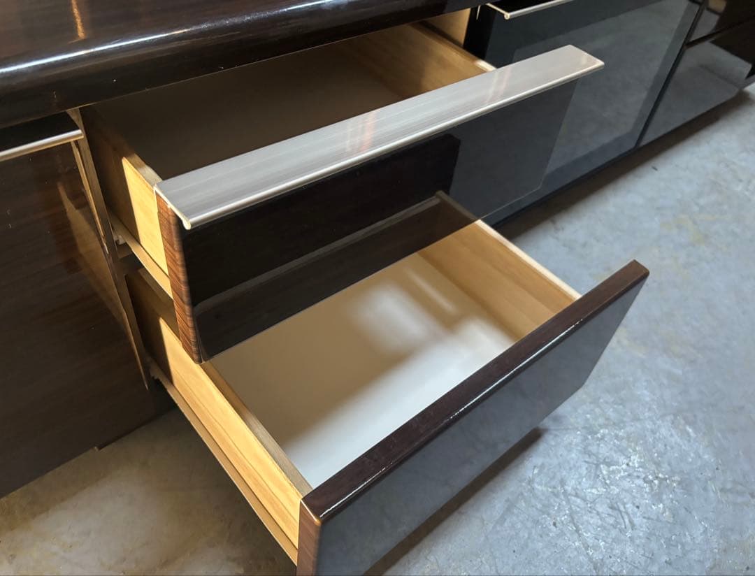 よっちゃん NITORI ポスティア ローボード175cm ブラウン