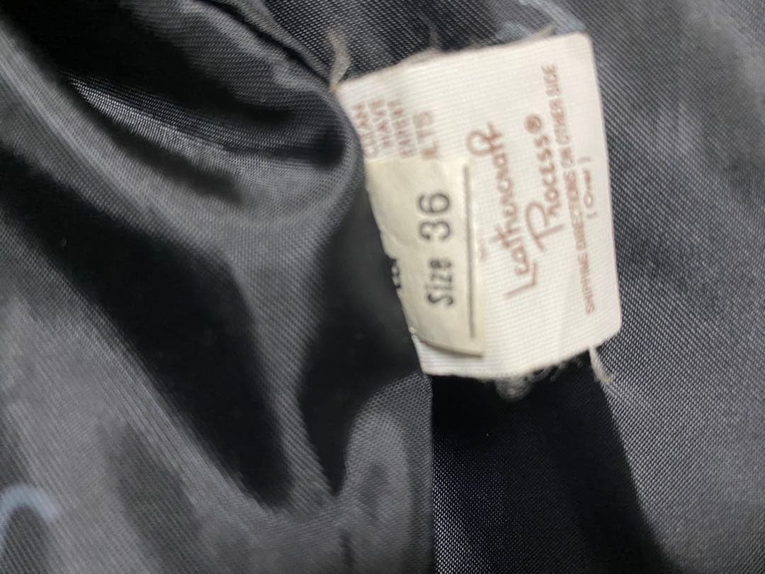 schott 141 シングルライダースジャケット　36