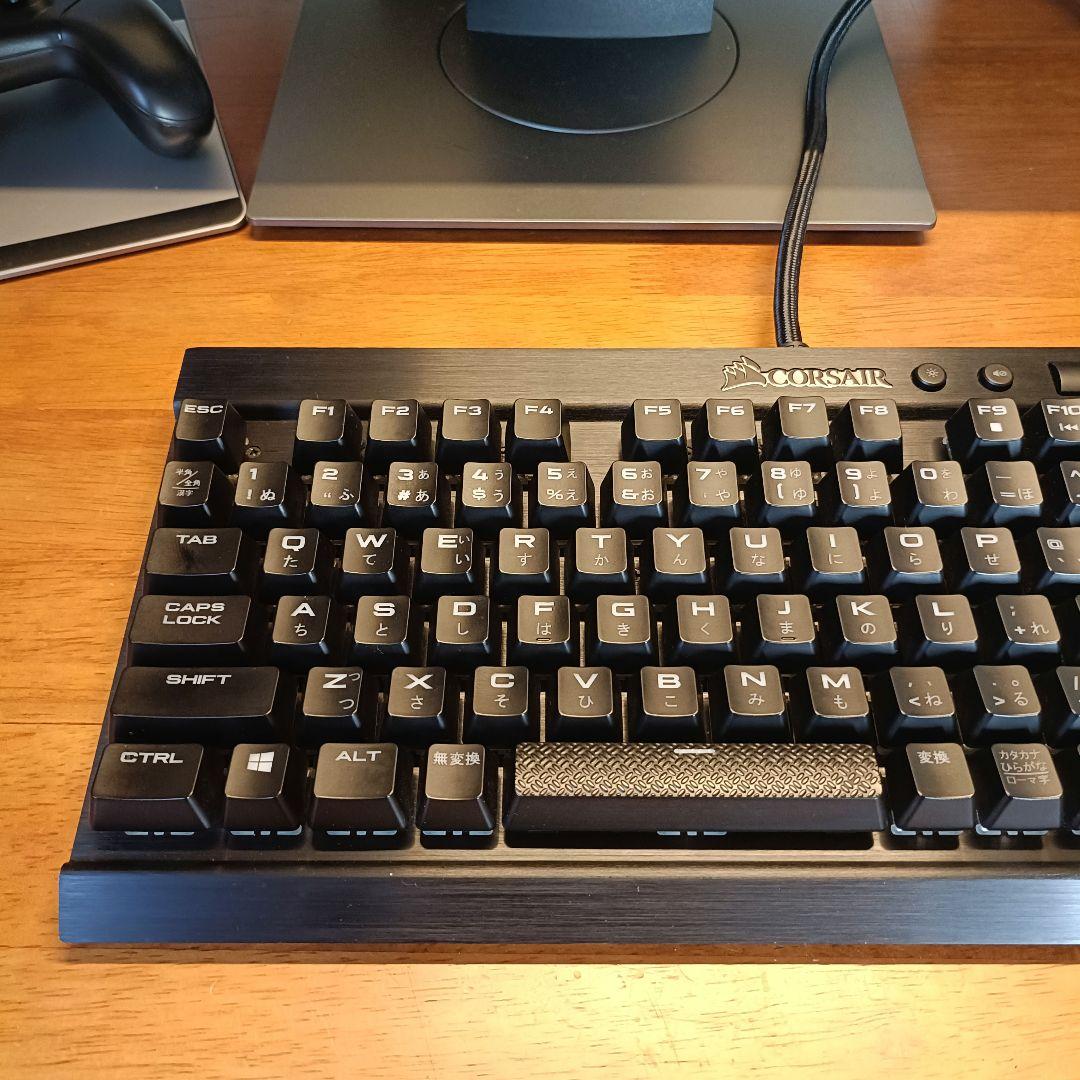 CORSAIR K65 RAPIDFIRE（銀軸） Logicool G403h