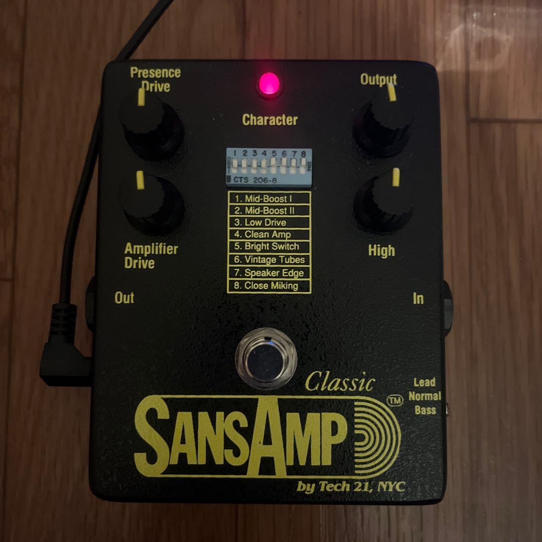 Tech 21 SansAmp Classic ギターエフェクター