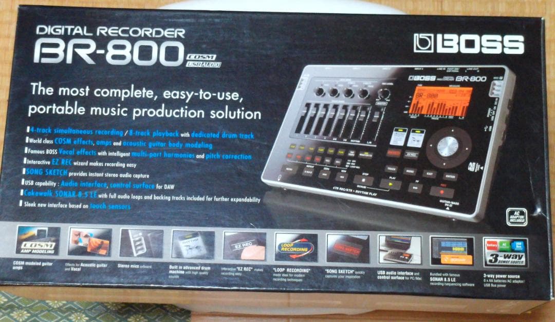 BOSS BR800　マルチトラックレコーダー