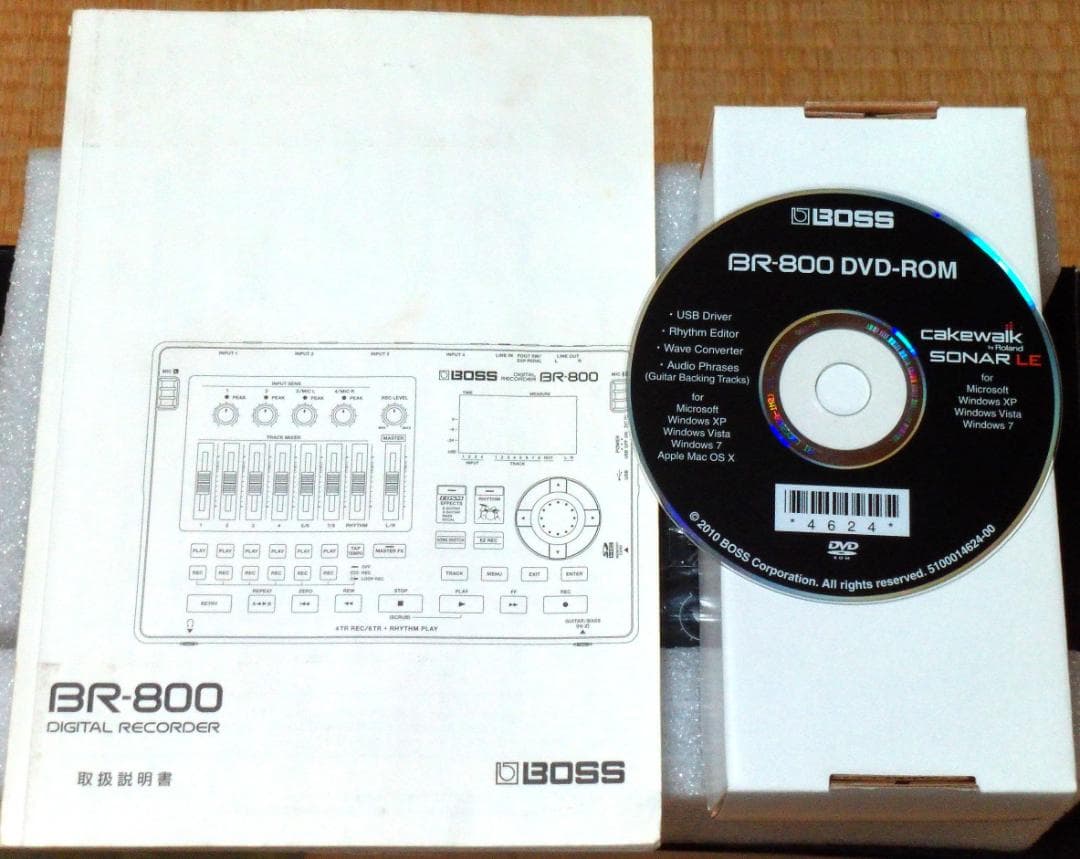 BOSS BR800　マルチトラックレコーダー
