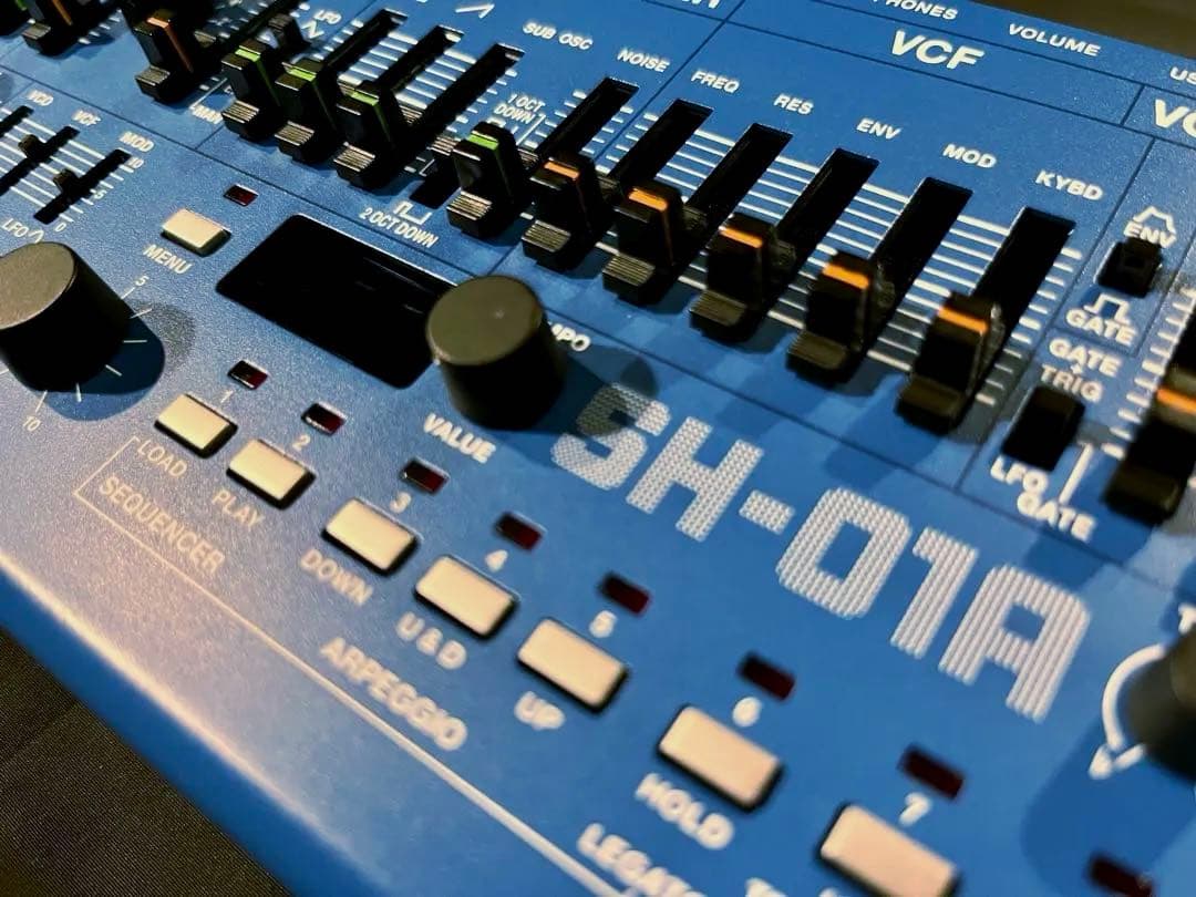 鍵盤楽器 Roland SH-01A Blue