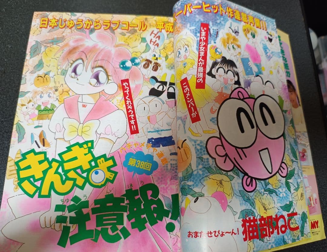 大*也様 なかよし 1992年8月号 付録なし　きんぎょ注意報！　セーラームーン