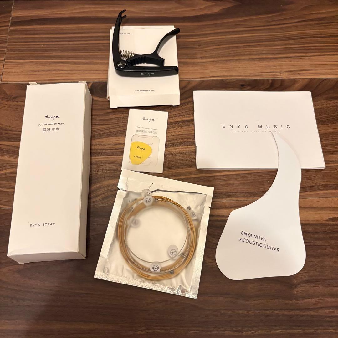 enya NOVA アコースティック ギター エレアコ マットブラック 希少