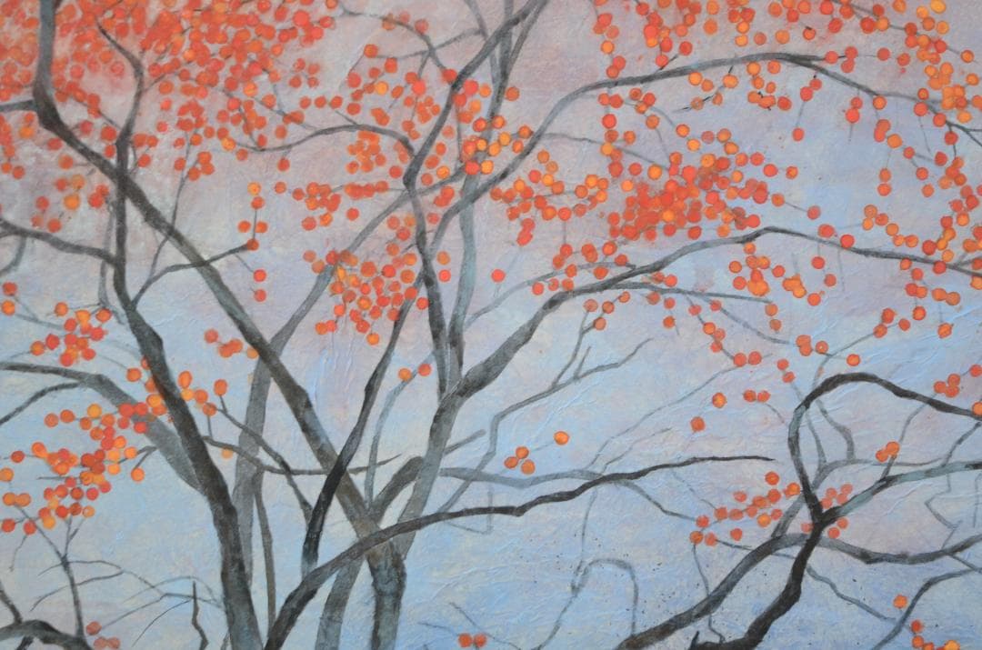 【作品名 「初冬」 日本画 額入り】東山魁夷の流派