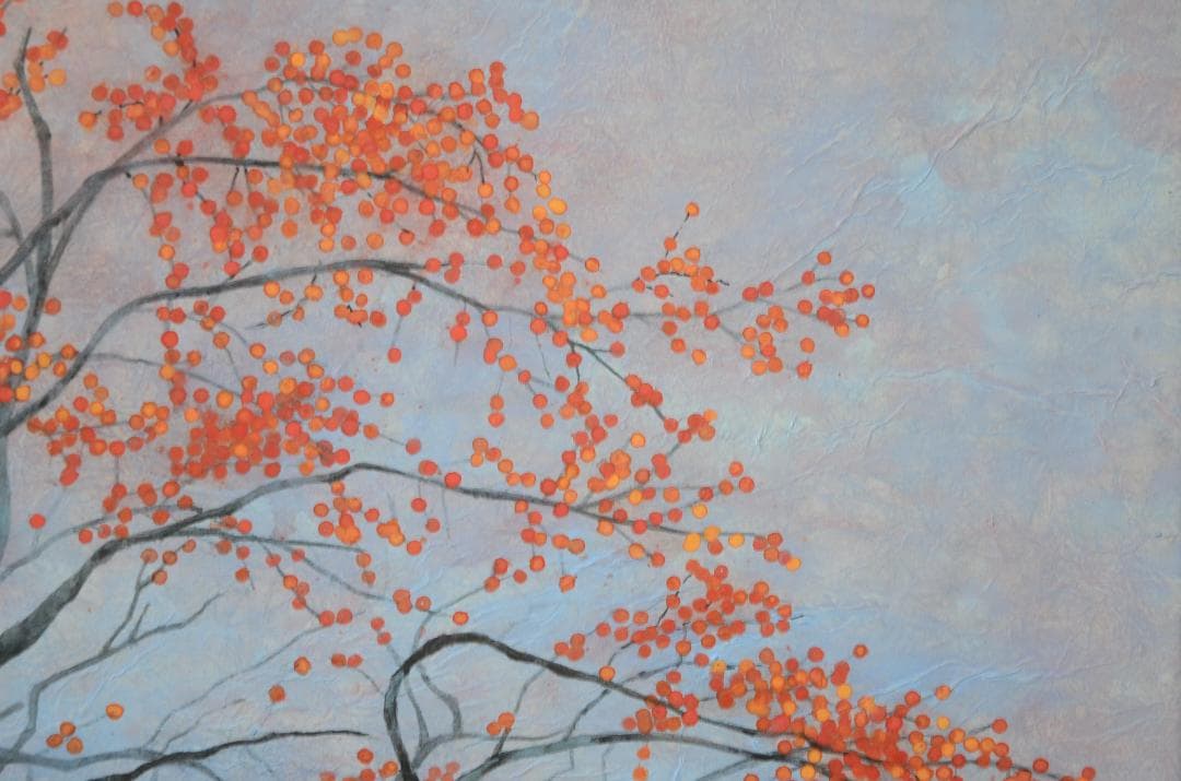 【作品名 「初冬」 日本画 額入り】東山魁夷の流派