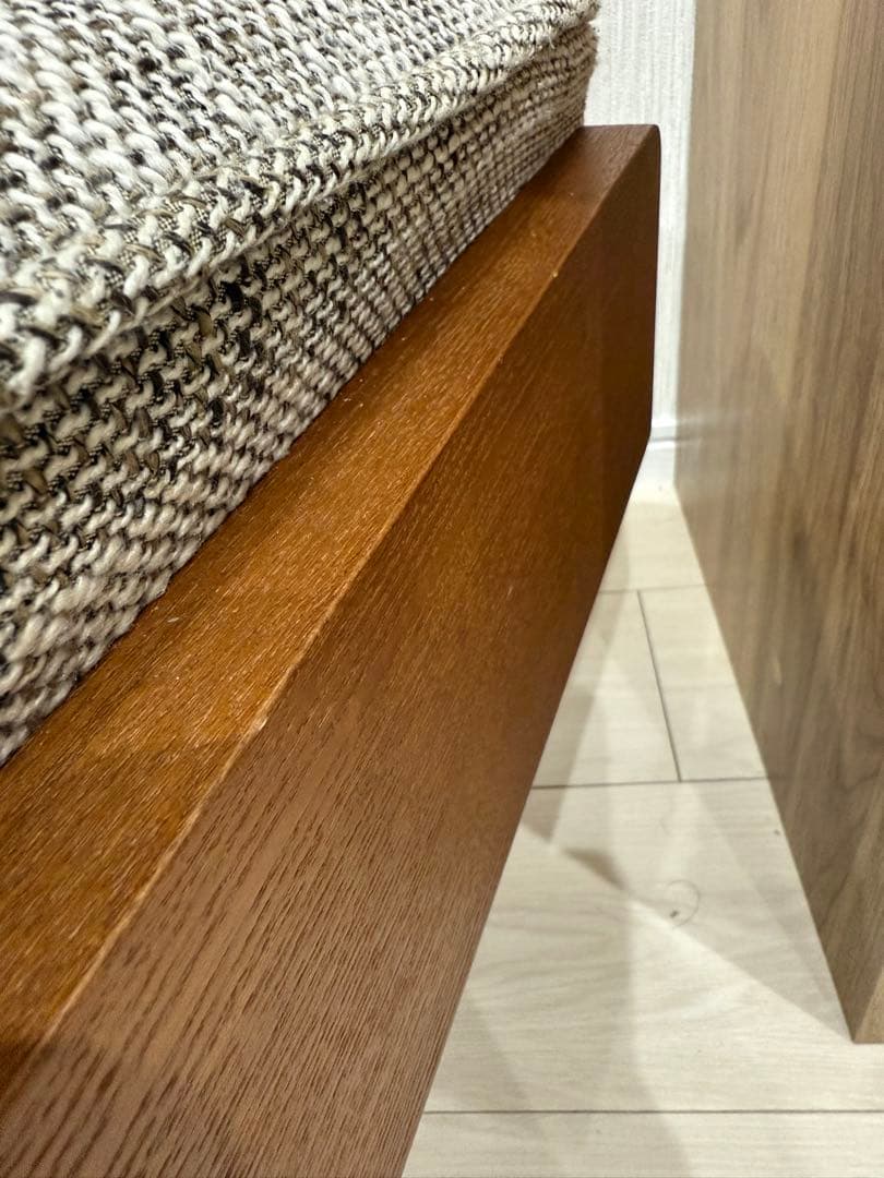 おはな様　unico オットマン　グレー