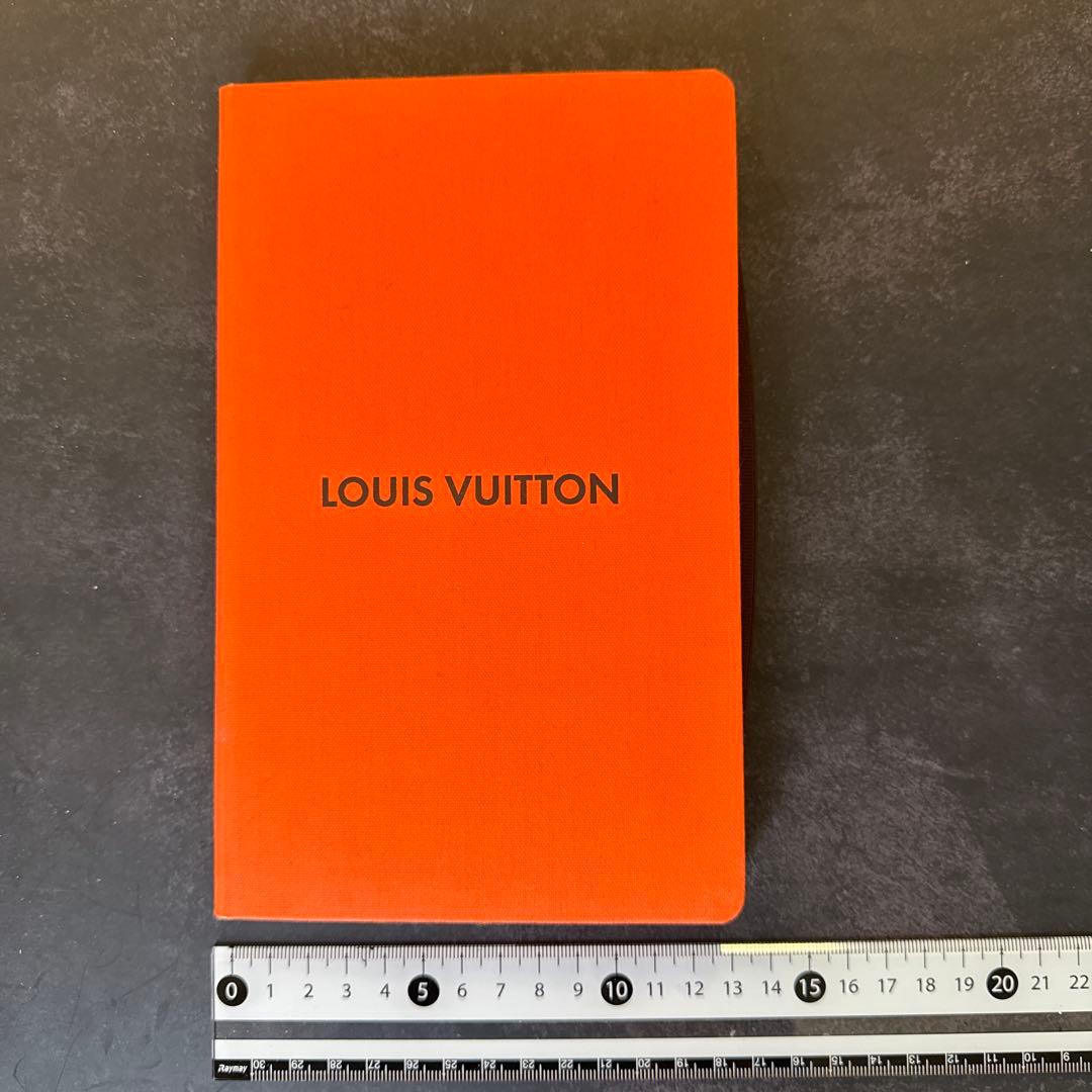 LOUIS VUITTON オレンジノート 約15cm x 21cm