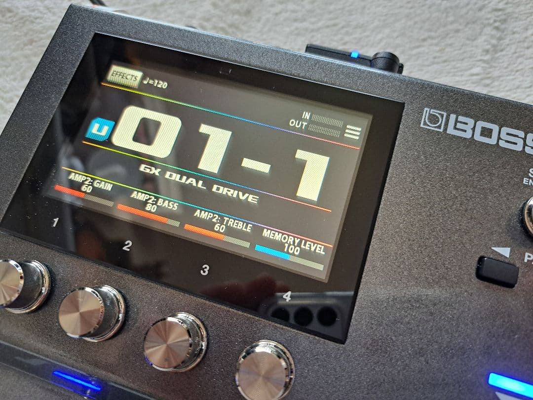 【美品】BOSS GX-100 ＆ BT Dual 元箱・キャリーバッグ つき