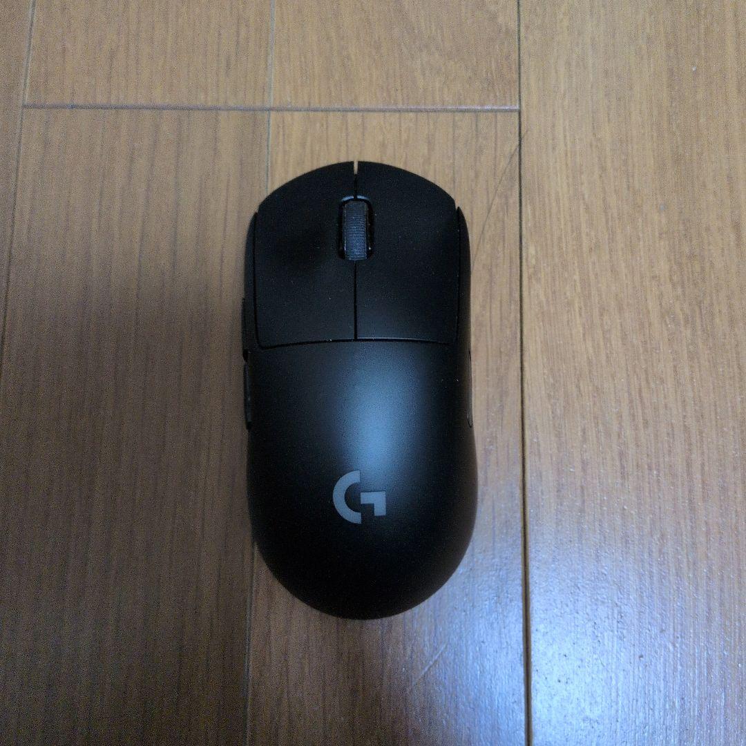 Logitech PRO ブラックワイヤレスマウス 本体