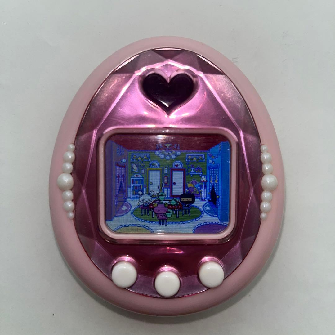 おうち で　たまごっち　ピンク　もっとiD!おうちdeたまごっちステーション+