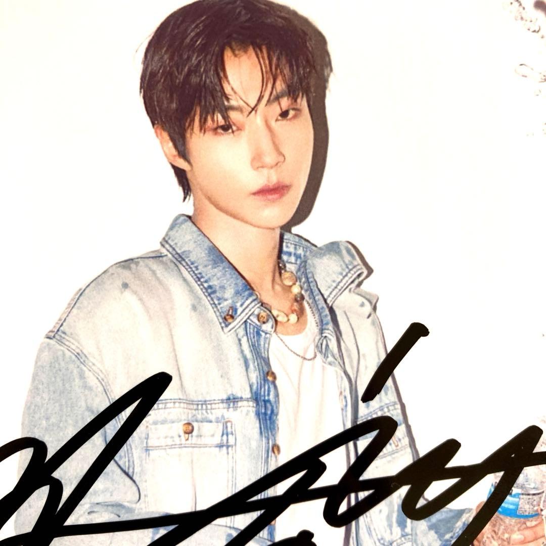 セール中…ファンインヨプ直筆サイン入り2Lサイズ写真…