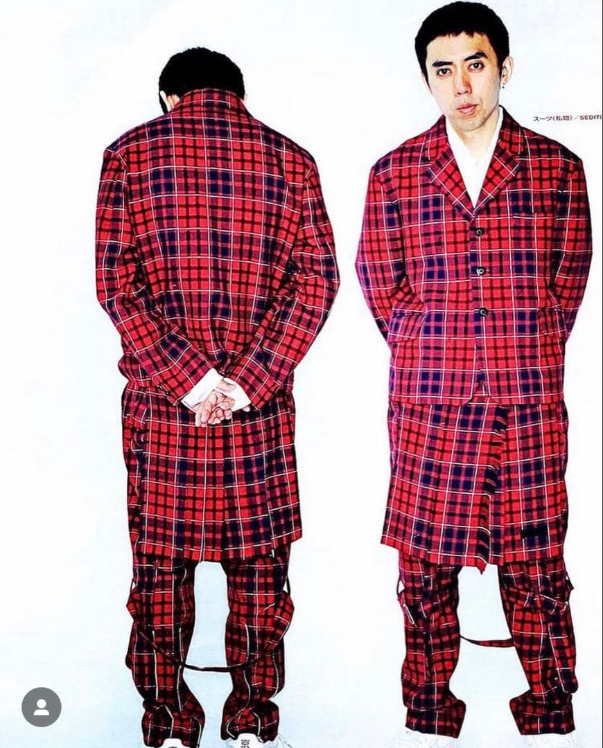 希少 PEEL&LIFT ボンテージパンツ エリオット タータンチェック パンク