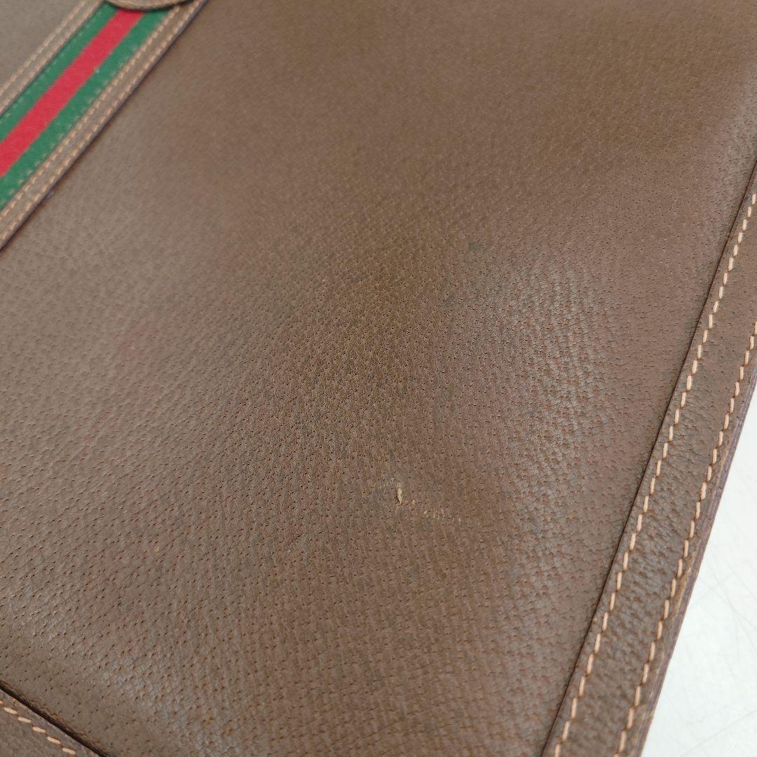 オールドグッチ　GUCCI　ヴィンテージ　アタッシュケース　シェリー