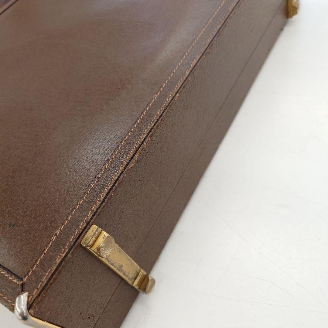 オールドグッチ　GUCCI　ヴィンテージ　アタッシュケース　シェリー