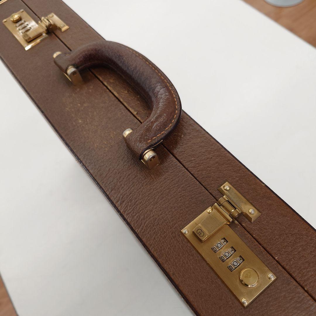 オールドグッチ　GUCCI　ヴィンテージ　アタッシュケース　シェリー