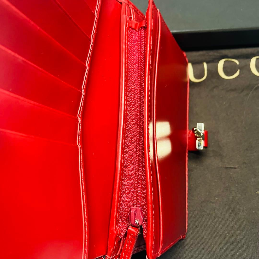 正規品　新品未使用グッチ財布　グッチ折り財布　グッチジャッキー　GGキャンパス