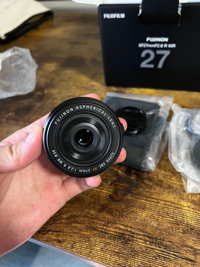 レンズ(単焦点) Fujifilm XF27mmF2.8 R WR
