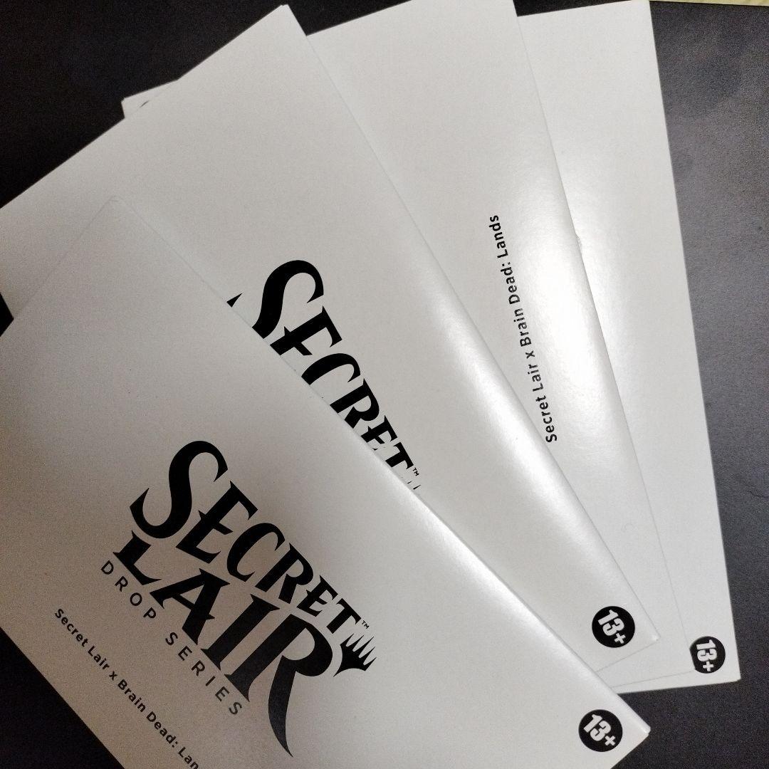 【MTG】Secret Lair x Brain Dead: Lands4セット