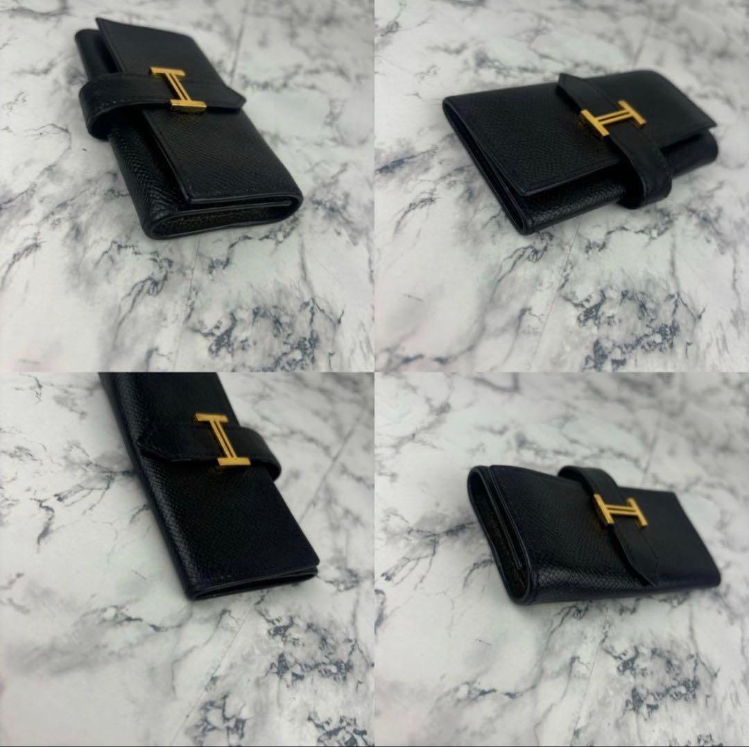 85 HERMES エルメス　べアン　キーケース　6連　L刻印