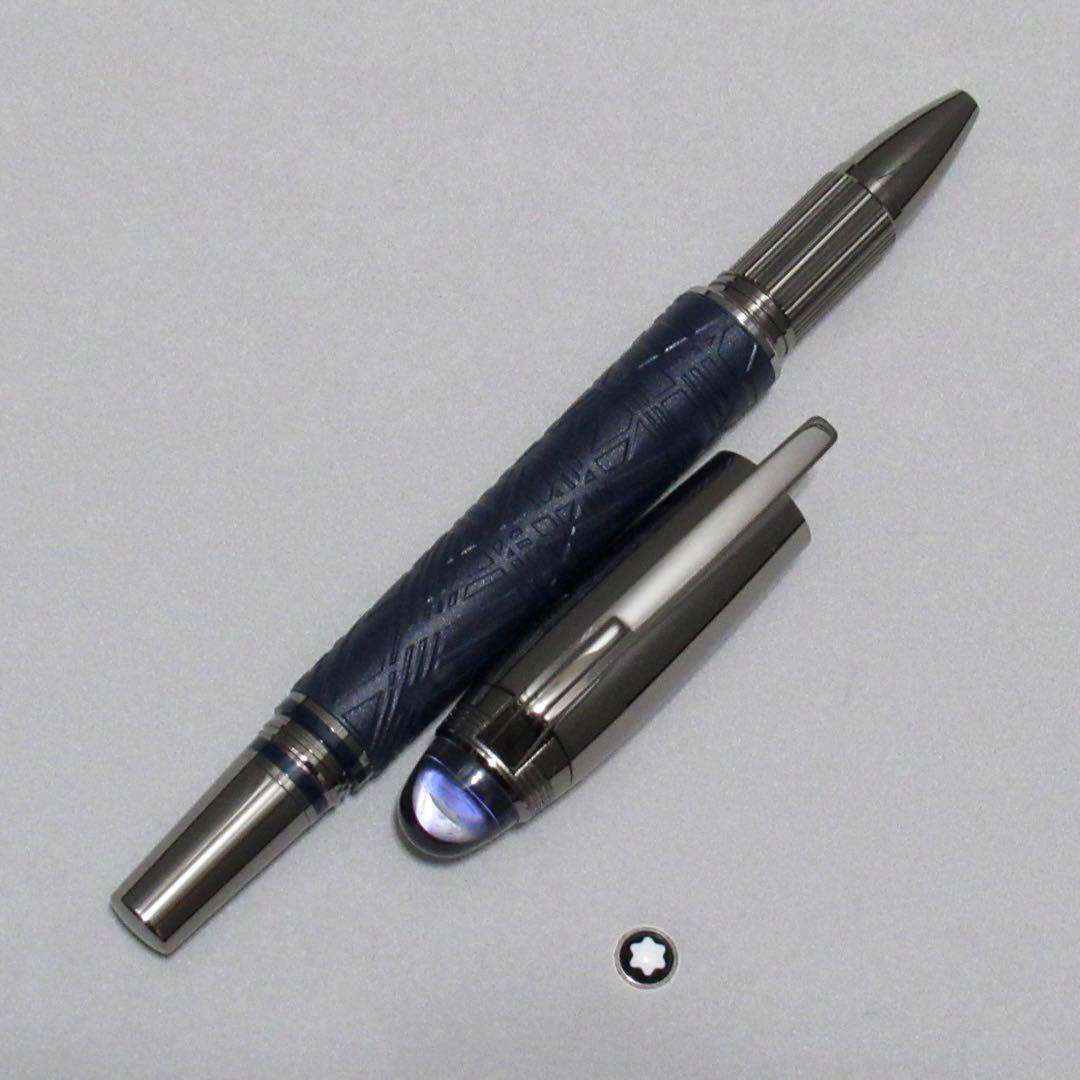 モンブラン ローラーボール スターウォーカー スペースブルー 130216