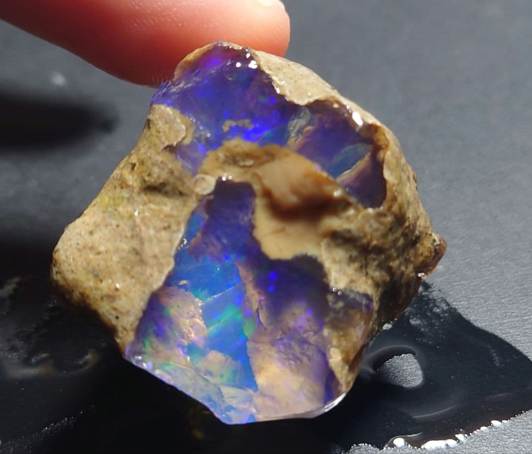 【70CT】エチオピア　オパール 原石 鉱物標本　ウェロ産